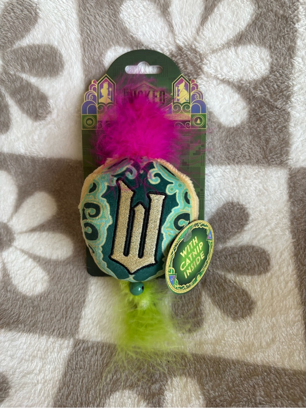 4/$20 - Wicked Pink & Green Cat Toy with Catnip